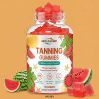 Tanning Gummies Supplement for Adults: Daily Tanning Gummies with Astaxanthin, Collegen, Lycopene, zinc (Citrate), Vitamin for Tanning Supplement Skin Health & Glow Reduce Sun Sensitivity
